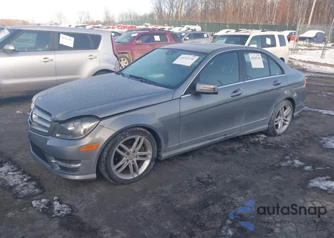 2012 Mercedes-Benz C 300 Sport 4Matic from USA, damaged, VIN WDDGF8BBXCF917075